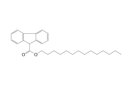 9H-Fluorene-9-carboxylic acid, tetradecyl ester