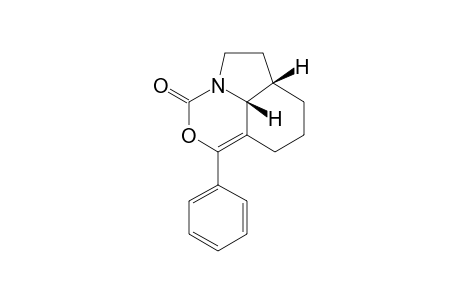 3H,7H-Pyrrolo[3,2,1-ij][3,1]benzoxazin-3-one, 5,6,6a,8,9,9b-hexahydro-1-phenyl-, cis-