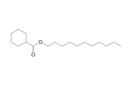 Cyclohexanecarboxylic acid, undecyl ester