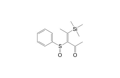 3-Penten-2-one, 3-(phenylsulfinyl)-4-(trimethylsilyl)-, (E)-