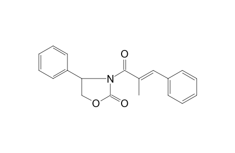 3-[(E)-2-methyl-1-oxo-3-phenylprop-2-enyl]-4-phenyl-2-oxazolidinone