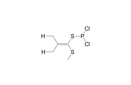 ALPHA-METHYLMERCAPTO-BETA,BETA-DIMETHYLVINYLTHIODICHLOROPHOSPHITE