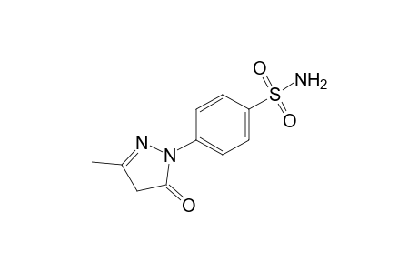 4-(3-Methyl-5-oxidanylidene-4H-pyrazol-1-yl)benzenesulfonamide