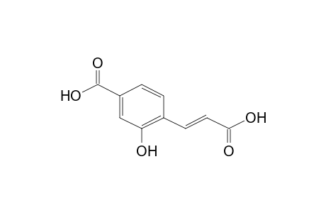 4-(2-Carboxyvinyl)-3-hydroxybenzoic acid