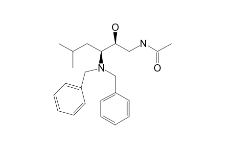 (2S,3S)-N-(3-Dibenzylamino-2-hydroxy-5-methylhexyl)acetamide