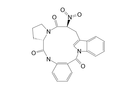 PSYCHROPHILIN_A;CYClO-(NITROTRYPTOPHAN-PROLYL-O-AMINOBENZOYL);CYClO-(NITRO-TRP-PRO-ABA)