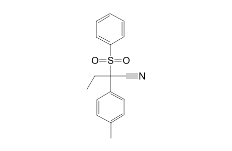 ETHYL-(PARA-TOLYL)-PHENYLSULFONYLACETONITRILE