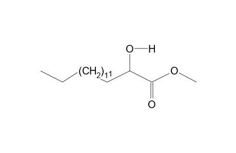 Hexadecanoic acid, 2-hydroxy-, methyl ester