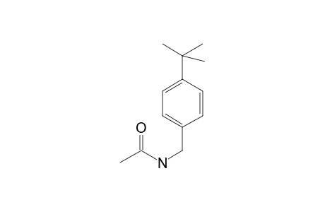 4-Tert-butylbenzylamine, N-acetyl-