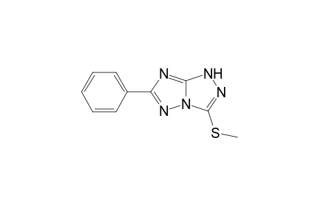 3-Methylthio-6-phenyl-1H-s-triazolo[4,3-b]-s-triazole