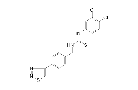1-(3,4-dichlorophenyl)-3-[p-(1,2,3-thiadiazol-4-yl)benzyl]-2-thiourea