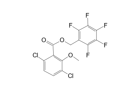 3,6-Dichloro-2-methoxybenzoic acid,pentafluorobenzyl ester