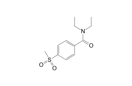 N,N-diethyl-p-(methylsulfonyl)benzamide