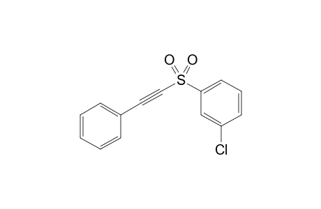 1-chloro-3-((phenylethynyl)sulfonyl)benzene