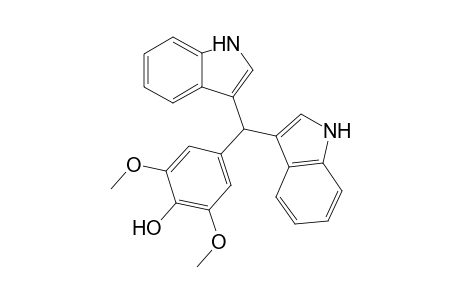 4-[di(1H-indol-3-yl)methyl]-2,6-dimethoxyphenol