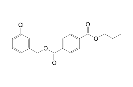 Terephthalic acid, 3-chlorobenzyl propyl ester