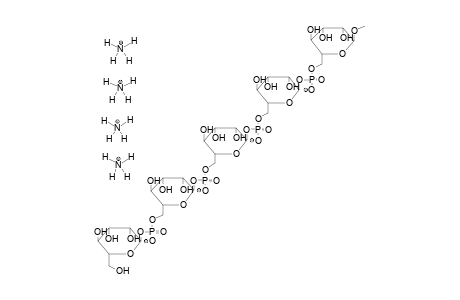 METHYL TETRA(ALPHA-D-MANNOPYRANOSYLPHOSPHATE)-ALPHA-D-MANNOPYRANOSIDE,TETRAKIS(AMMONIUM) SALT