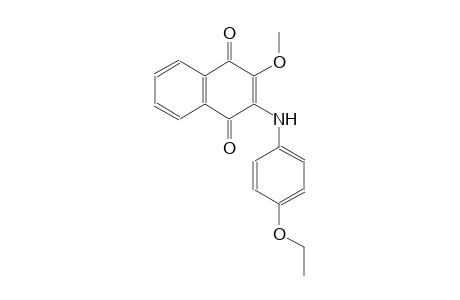 2-(4-Ethoxyanilino)-3-methoxynaphthoquinone