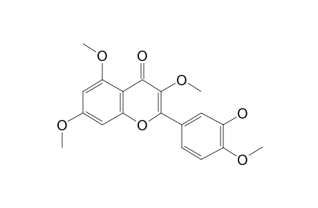 2-(3-Hydroxy-4-methoxyphenyl)-3,5,7-trimethoxy-4H-chromen-4-one