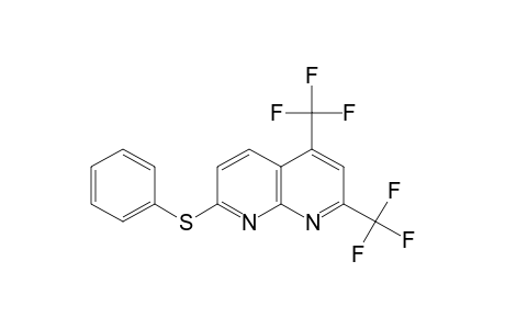 2,4-BIS(TRIFLUOROMETHYL)-7-(PHENYLTHIO)-1,8-NAPHTHYRIDINE