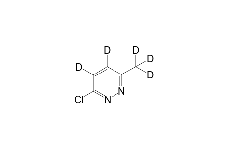 3-Chloro-6-trideuteromethyl-pyridazine-4,5-d2