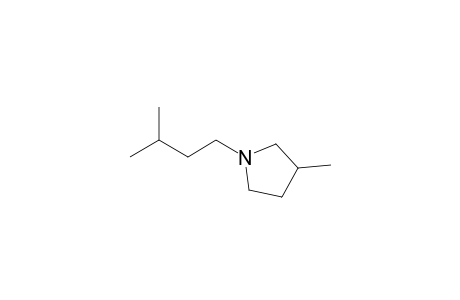 1-isoamyl-3-methyl-pyrrolidine