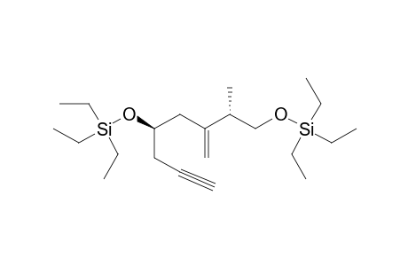 (4R,7R)-7-METHYL-6-METHYLENE-4,8-BIS-(TRIETHYLSILANYLOXY)-OCT-1-YNE