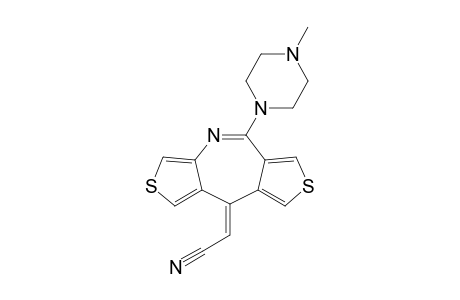 9H-Dithieno[3,4-b:3',4'-e]azepine, acetonitrile derivative