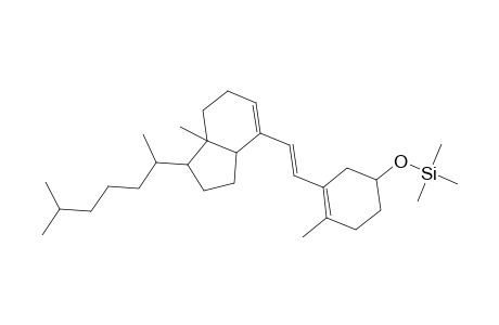 Silane, trimethyl(9,10-secocholesta-5(10),6,8-trien-3.beta.-yloxy)-, (E)-