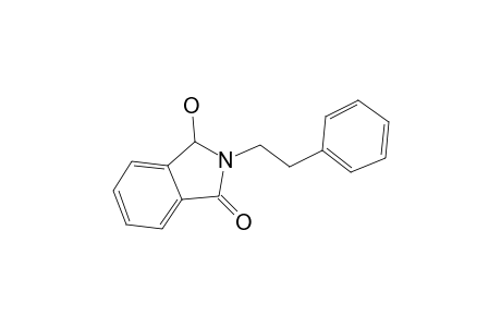 2,3-Dihydroisoindol-1-one, 3-hydroxy-2-phenethyl-