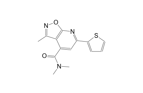 N,N,3-trimethyl-6-(2-thienyl)isoxazolo[5,4-b]pyridine-4-carboxamide