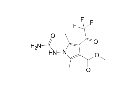 1-(carbamoylamino)-2,5-dimethyl-4-(2,2,2-trifluoro-1-oxoethyl)-3-pyrrolecarboxylic acid methyl ester
