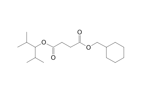 Succinic acid, cyclohexylmethyl 2,4-dimethylpent-3-yl ester