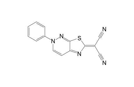 2-(2-phenylthiazolo[5,4-c]pyridazin-6(2H)-ylidene)malononitrile