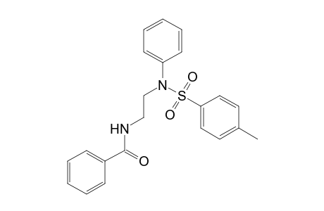 N-[2-(N-phenyl-p-toluenesulfonamido)ethyl]benzamide