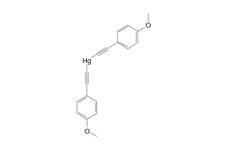 Bis-(para-methoxyphenylethinyl)-quecksilber