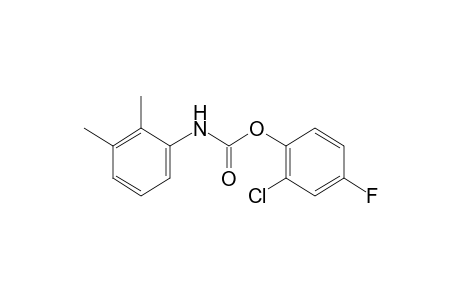 2,3-dimethylcarbanilic acid, 2-chloro-4-fluorophenyl ester