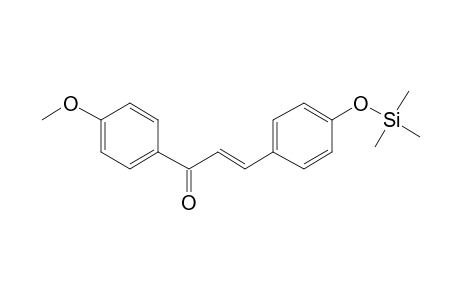 (E)-4-Hydroxy-4'-methoxychalcone, tms