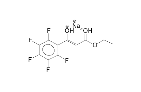 PENTAFLUOROBENZOYL(CARBOETHOXY)METHANE, SODIUM ENOLATE