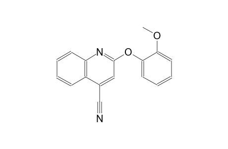 2-(2-methoxyphenoxy)-4-quinolinecarbonitrile