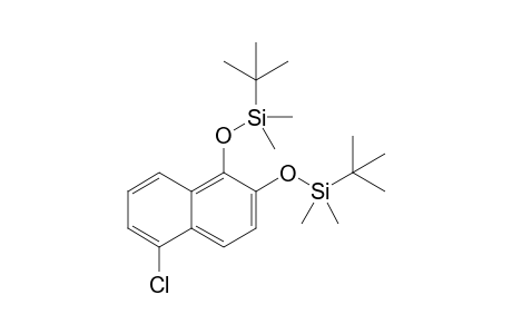 1,2-Bis(tert-butyldimethylsiloxy)-5-chloronaphthalene