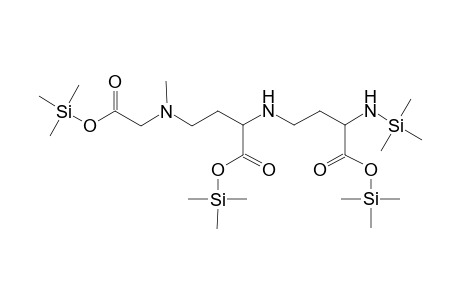 1,5,9-[(Trimethylsilyloxy)carbonyl]-2-methyl-9-(trimethylsilylamino)-2,6-diazanonane