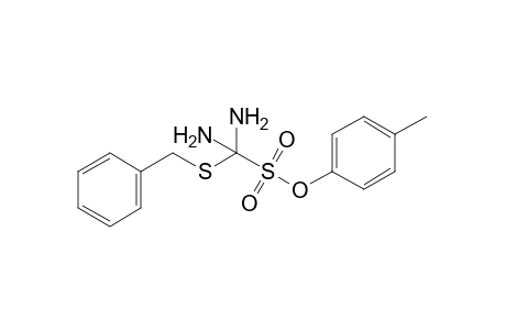 (benzylthio)diaminomethanol, p-toluenesulfonate