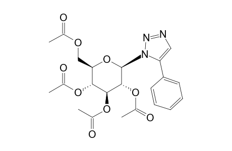 1-beta-D-glucopyranosyl-5-phenyl-1H-1,2,3-triazole, 2',3',4',6'-tetraacetate