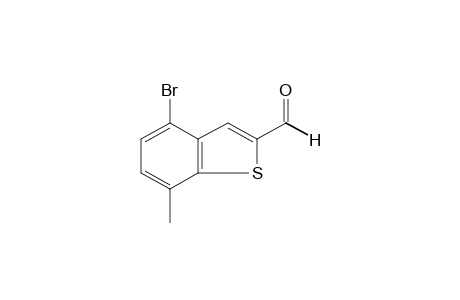 4-bromo-7-methylbenzo[b]thiophene-2-carboxaldehyde