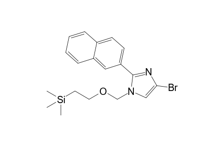 4-Bromo-2-(2-naphthyl)-1-{[2-(1,1,1-trimethylsilyl)ethoxy]methyl}-1H-imidazole