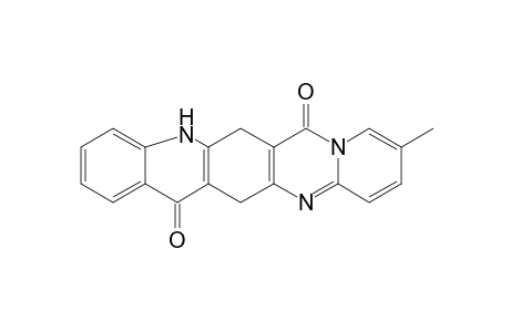 6,14-dihydro-10-methyl-5H-pyrido[1',2':1,2]pyrimido[4,5-b]acridine-7,15-dione