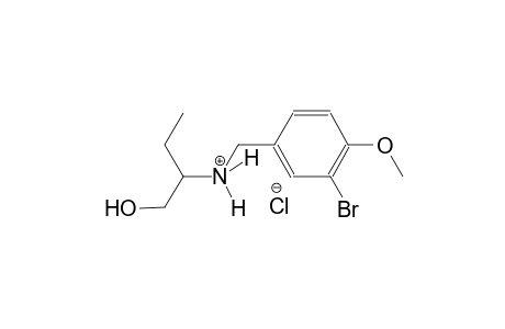 N-(3-bromo-4-methoxybenzyl)-1-hydroxy-2-butanaminium chloride