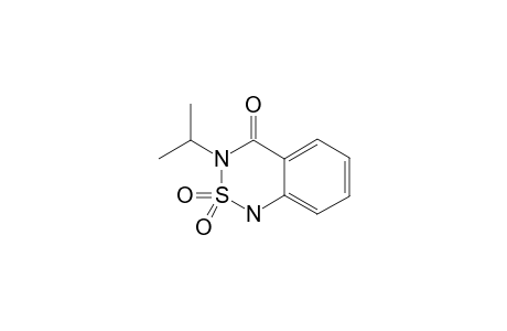 3-isopropyl-1H-2,1,3-benzothiadiazin-4(3H)-one 2,2-dioxide