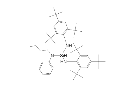 Bis[(2,4,6-Tri-tert-butylphenyl)amino]-n-butyl(phenylamino)silane